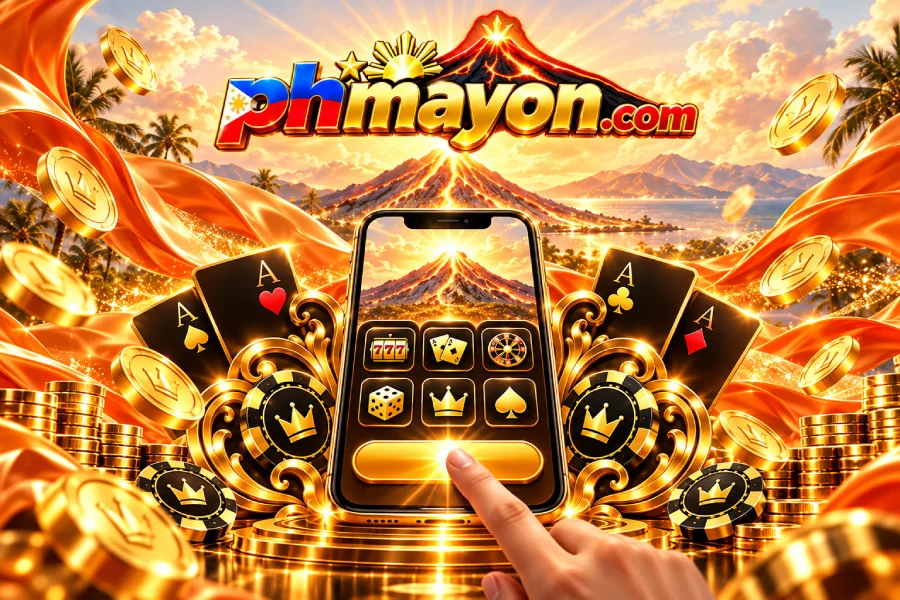 Black and gold phmayon illustration for mobile game access