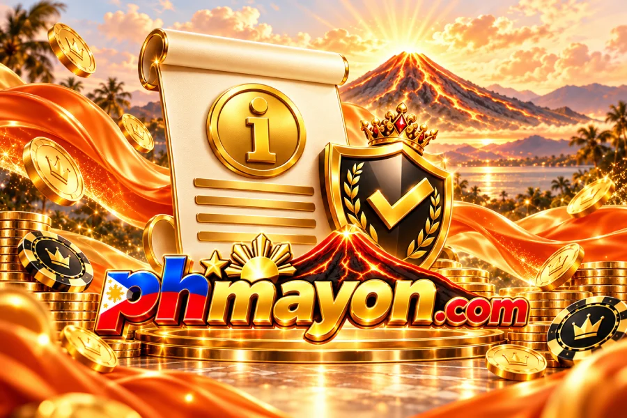 Black and gold phmayon illustration for site notices
