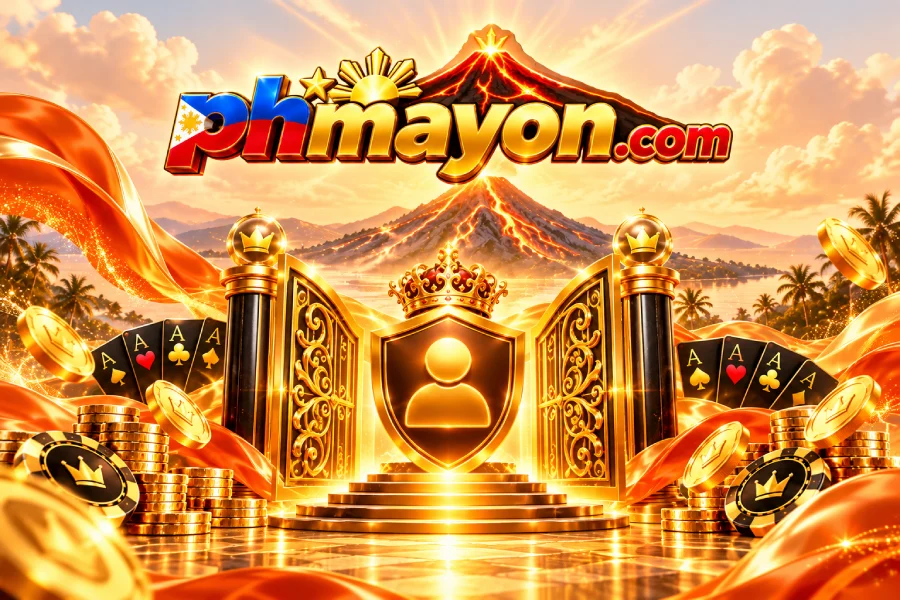 Black and gold phmayon illustration for account login