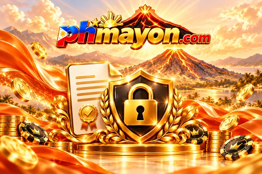 Black and gold phmayon illustration for privacy information